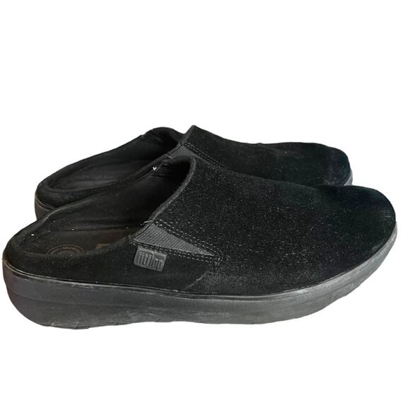 FitFlop Women's Loaff Suede Clogs - Picture 1 of 5